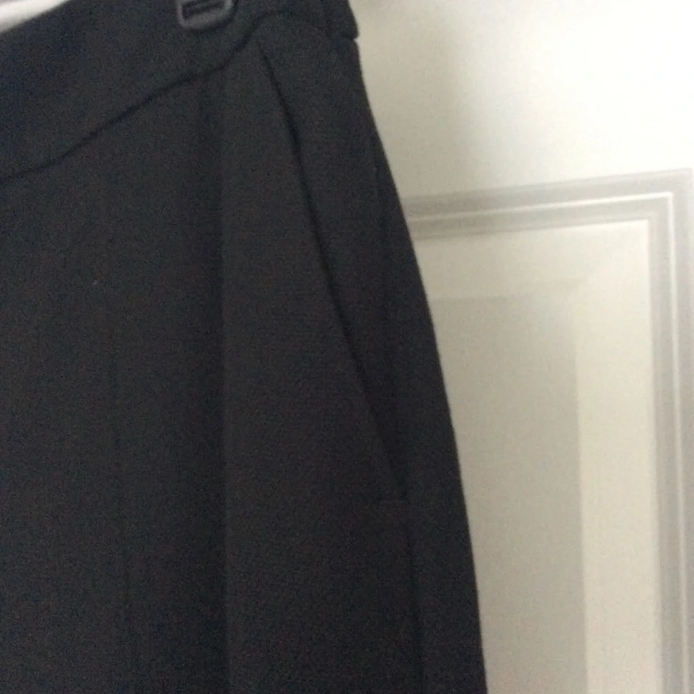 NWT WHBM Luxe Textured Wide Leg Crop Pants - Picture 7 of 8